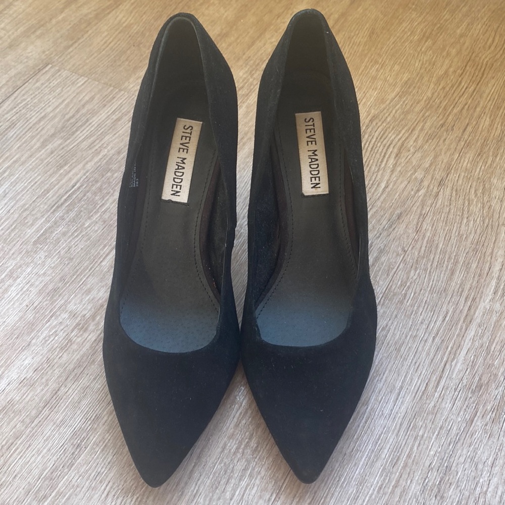 Black Steve Madden heels